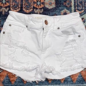 american eagle super stretch x jean shorts